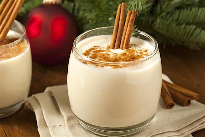 Eggnog More fat, sugar and calories than a Big Mac!